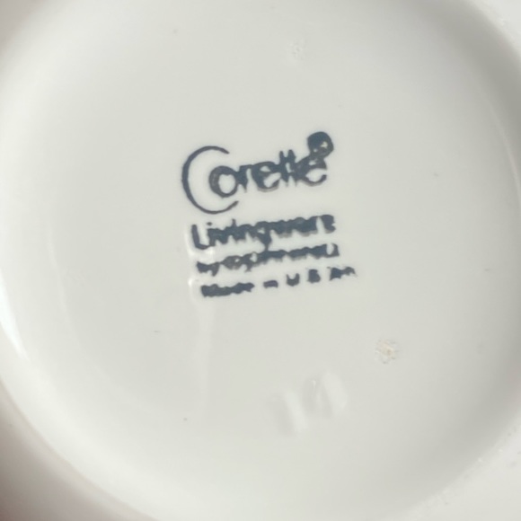 4 Garland Corelle Cups & Saucers - Picture 7 of 10